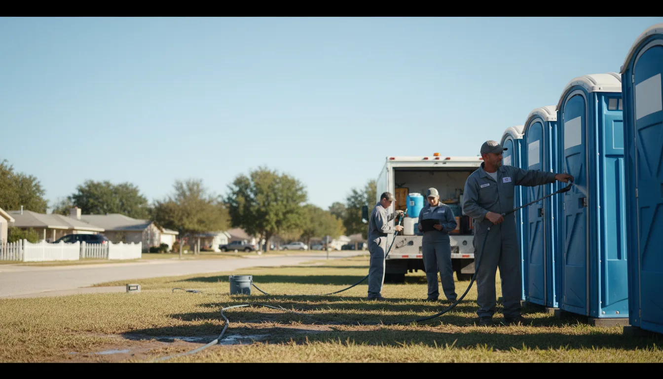 Long-Term Portable Toilet Rental in Hoskins, NE near me